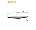 Filtr vzduchu v interi�ru&nbsp;WIX FILTERS&nbsp;&dash;&nbsp;WXF 93212E