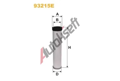 WIX FILTERS Filtr sekundrnho vzduchu WXF 93215E, 93215E