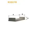 Filtr vzduchu v interiru WIX FILTERS ‐ WXF 93227E