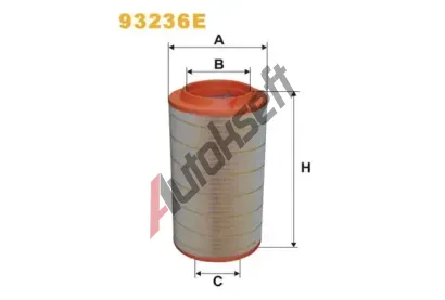 WIX FILTERS Vzduchov filtr WXF 93236E, 93236E