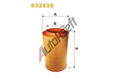 WIX FILTERS Vzduchov filtr WXF 93243E, 93243E