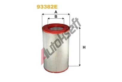 WIX FILTERS Vzduchov filtr WXF 93382E, 93382E