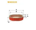 Vzduchov filtr WIX FILTERS ‐ WXF WA6020