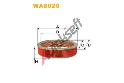 WIX FILTERS Vzduchov filtr WXF WA6020, WA6020
