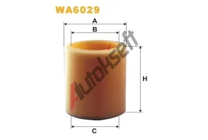 WIX FILTERS Vzduchov filtr WXF WA6029, WA6029