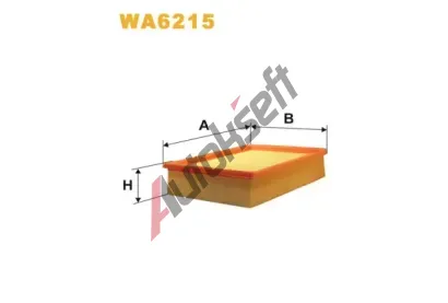 WIX FILTERS Vzduchov filtr WXF WA6215, WA6215