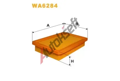 WIX FILTERS Vzduchov filtr WXF WA6284, WA6284