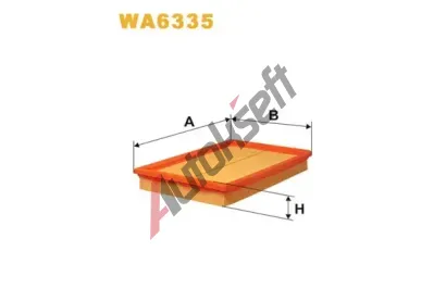 WIX FILTERS Vzduchov filtr WXF WA6335, WA6335