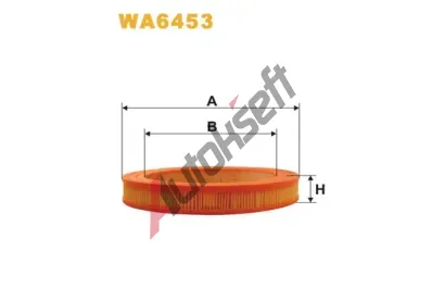 WIX FILTERS Vzduchov filtr WXF WA6453, WA6453