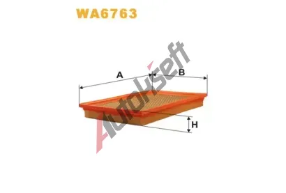 WIX FILTERS Vzduchov filtr WXF WA6763, WA6763