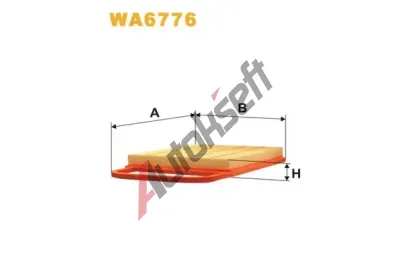 WIX FILTERS Vzduchov filtr WXF WA6776, WA6776