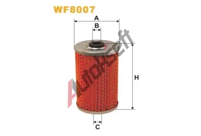 WIX FILTERS Palivov filtr WXF WF8007, WF8007