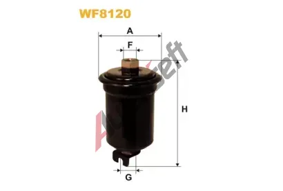 WIX FILTERS Palivov filtr WXF WF8120, WF8120