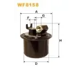 Palivov filtr WIX FILTERS ‐ WXF WF8158