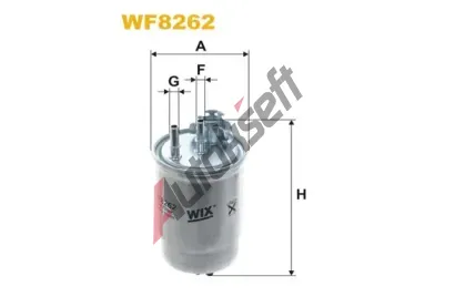 WIX FILTERS Palivov filtr WXF WF8262, WF8262