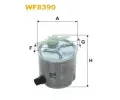 Palivov filtr WIX FILTERS ‐ WXF WF8390