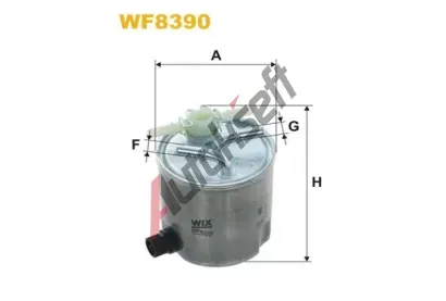 WIX FILTERS Palivov filtr WXF WF8390, WF8390