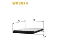 WIX FILTERS Filtr vzduchu v interiru ‐ WXF WP6814