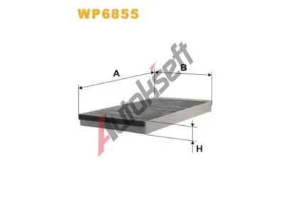 WIX FILTERS Filtr vzduchu v interiru WXF WP6855, WP6855