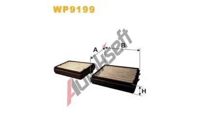 WIX FILTERS Filtr vzduchu v interiru WXF WP9199, WP9199