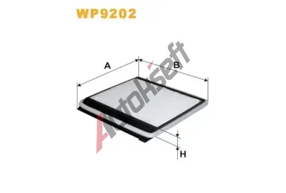 WIX FILTERS Filtr vzduchu v interiru WXF WP9202, WP9202