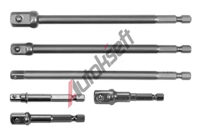 YATO Sada adaptérů do vrtačky HEX 1/4" na gola hlavice 6 ks YTO YT-04629, YT-04629 YATO Sada adaptérů do vrtačky HEX 1/4" na gola hlavice 6 ks YTO YT-04629, YT-04629