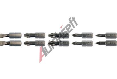 YATO Sada bit 1/4" 10ks, 5,6 mm, 2xPH1, 2xPH2, 2xPZ1, 2xPZ2 YTO YT-04822, YT-04822