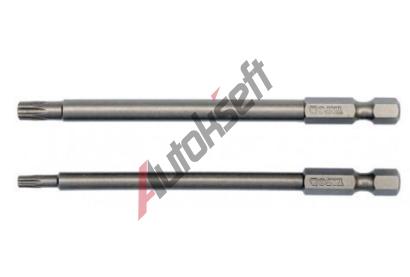 YATO Sada bit� 1/4" 2 ks TORX L=100 mm T15, T27 YTO YT-0491, YT-0491