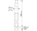 YATO Sada bit 1/4" 2 ks IMBUS L=100 mm 4, 6 mm YTO YT-0495, YT-0495