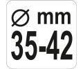 YATO Ppravek na axiln thla, pr. 35-42 mm YTO YT-06160, YT-06160
