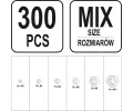YATO Matice metrick� sada 300 ks YTO YT-06772, YT-06772