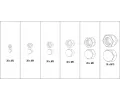 YATO Matice metrick�, kloboukov� sada 150 ks YTO YT-06775, YT-06775