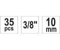 YATO Sada na mont� kotou�ov�ch brzd 35 ks lev/prav� YTO YT-06822, YT-06822