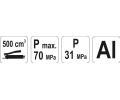 YATO Maznice pkov 500 cm3 na kartue YTO YT-0700, YT-0700