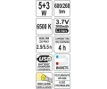 YATO Lampa mont�n� COB LED 5W + 3W YTO YT-08518, YT-08518