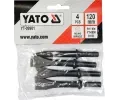 YATO Sada sekáčů pro pneumatické kladivo 4ks YTO YT-09901, YT-09901