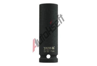 YATO Nstavec 1/2" rzov estihrann hlubok 17 mm CrMo YTO YT-1037, YT-1037