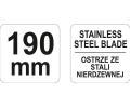 YATO N��ky 190 mm YTO YT-19764, YT-19764