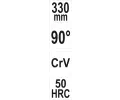 YATO Kle�t� zahnut� 330mm 90� YTO YT-20402, YT-20402