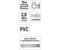 YATO Naviják se vzduchovou hadicí PVC 10mm, 15m YTO YT-24240, YT-24240