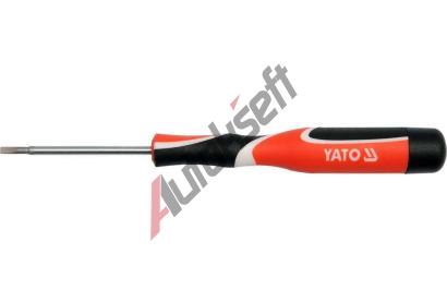 YATO Šroubovák pro jemnou mechaniku plochý 3 mm / 50 mm YTO YT-25809, YT-25809 YATO Šroubovák pro jemnou mechaniku plochý 3 mm / 50 mm YTO YT-25809, YT-25809
