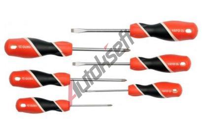 YATO Sada �roubov�k� 6ks, - 3-6 mm, + PH0-PH2 YTO YT-25965, YT-25965