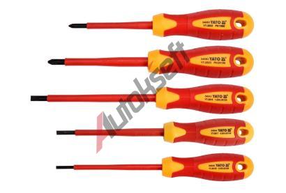 YATO Sada šroubováků 5 ks izolované 1kV YTO YT-2827, YT-2827 YATO Sada šroubováků 5 ks izolované 1kV YTO YT-2827, YT-2827