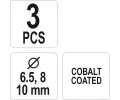 YATO Sada vrt�k� na bodov� sv�ry 3ks YTO YT-28921, YT-28921