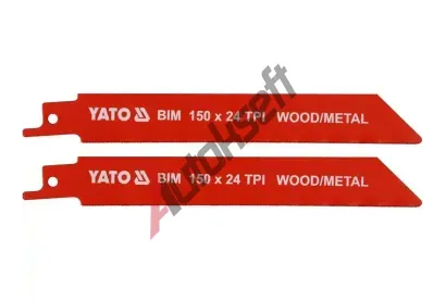 YATO Pilové listy BIM 150mm 24TPI 2ks YTO YT-33932, YT-33932 YATO Pilové listy BIM 150mm 24TPI 2ks YTO YT-33932, YT-33932