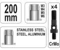 YATO N�tovac� kle�t� pro matice 200mm M3,M4 M5,M6 YTO YT-36140, YT-36140