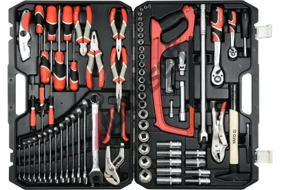 YATO Gola sada 1/2', 1/4'' + p��slu�enstv� 79 ks YTO YT-38911, YT-38911