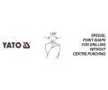 YATO Vrták na kov 6,0 mm HSS-COBALT 1 ks 135° YTO YT-4060, YT-4060