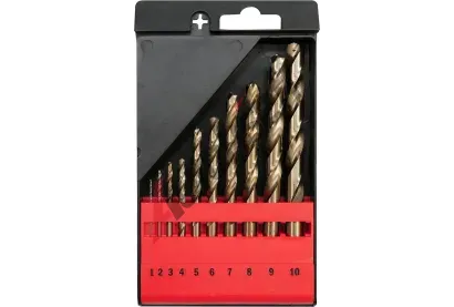 YATO Sada vrt�k� na kov 10ks HSS-COBALT 1-10mm YTO YT-41603, YT-41603