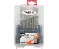 YATO Sada vrtáků na kov 19ks HSS-COBALT 1-10mm YTO YT-41604, YT-41604